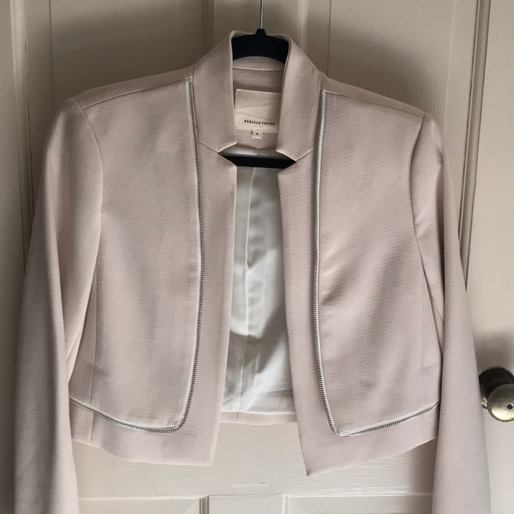 Rebecca Taylor Crop Blazer
